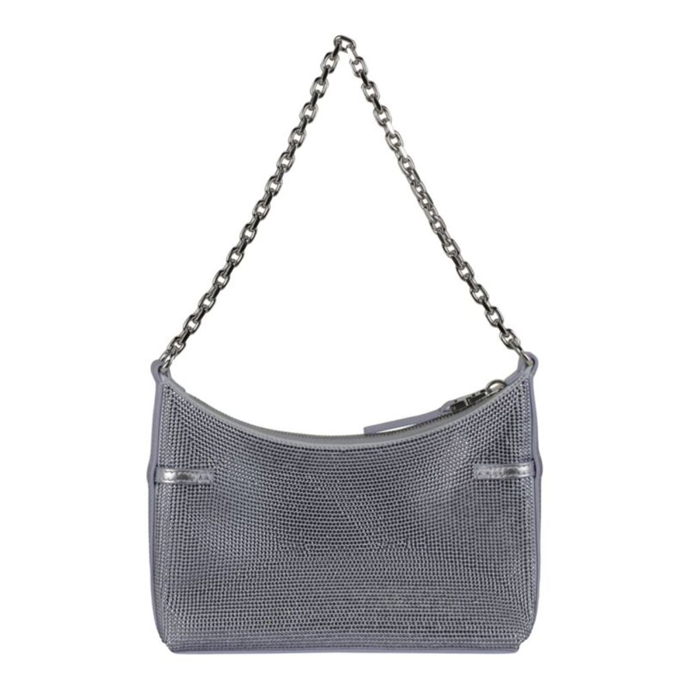 Givenchy Mini Voyou Party Shoulder Bag In Satin And Strass Purple Womens - Picture 6 of 6